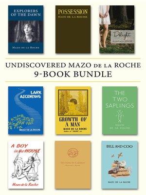 cover image of Undiscovered Mazo de la Roche 9-Book Bundle